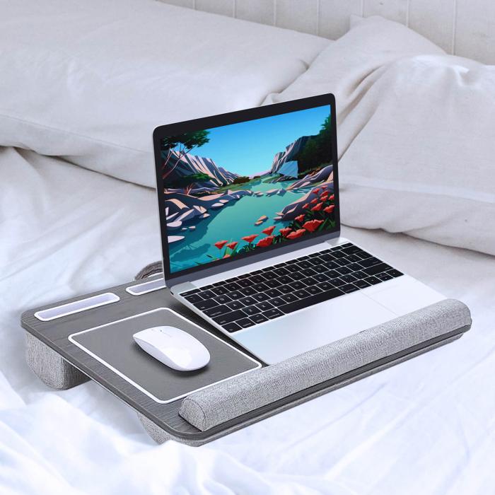 Bild 4, DESIRE2 DESIRE2 Laptopställ för Knät Vänsterhänt Version Grå