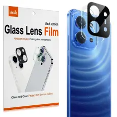 IMAK IMAK Xiaomi Redmi 15C Linsskydd H&auml;rdat Glas Svart