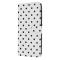  Samsung Galaxy S26 Plus Fodral Polka Dot Läder Vit/Svart
