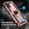  Samsung Galaxy A13 4G Skal Shockproof Ring Armor Roséguld