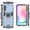  Samsung Galaxy A24 5G Skal Ring Hybrid Armor Blå