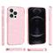  iPhone 14 Pro Max Skal Shockproof Glitter TPU Rosa