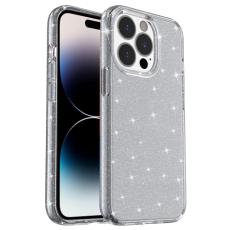  iPhone 14 Pro Max Skal Shockproof Glitter TPU Gr&aring;
