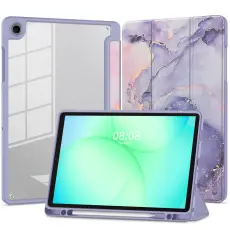 Tech-Protect Tech-Protect Galaxy Tab A11/A9 Fodral SC Hybrid Violet Marble