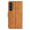  Samsung Galaxy S25 Plus Fodral Läder Brun