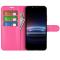  Sony Xperia Pro-I Fodral Litchi Textur Rosa