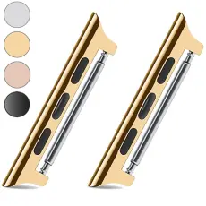  Spring Bar F&auml;sten till Apple Watch 42/44/45/46/49 mm Guld