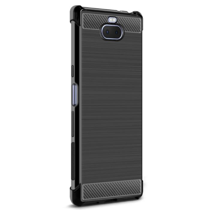 Bild 5, IMAK Sony Xperia 10 - IMAK Vega Airbag TPU Skal - Svart
