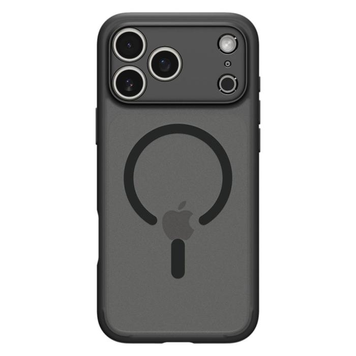 Bild 2, Spigen Spigen iPhone 17 Pro Skal MagSafe Ultra Hybrid Frostad Svart