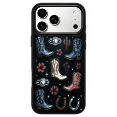  iPhone 18 Pro Max/17 Pro Max Skal MagSafe UV-M&ouml;nster Cowboy