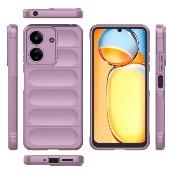 Bild 6,  Xiaomi Redmi 13C 4G Skal Magic Shield Ljus Lila