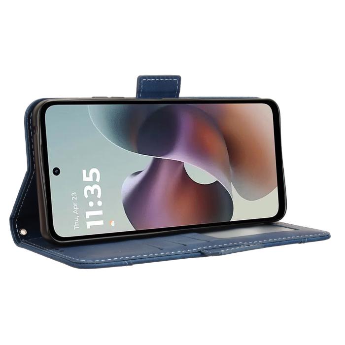 Bild 6,  Motorola Moto G56 5G Fodral Med Avtagbart Kortfack Blå