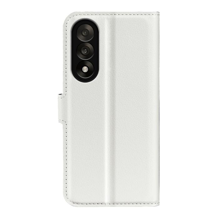 Bild 3,  OnePlus Nord 5 5G Fodral Litchi Läder Vit