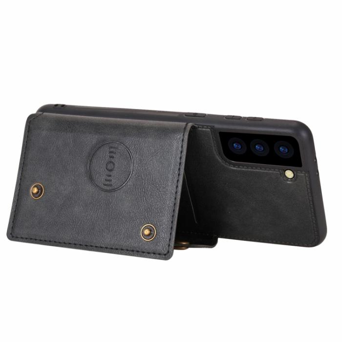 Bild 6,  Samsung Galaxy S22 Skal Med Kortfack Och Magnet Svart