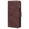  iPhone 15 Fodral 6-Kort Multifunktionell Brun