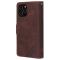  iPhone 15 Fodral 6-Kort Multifunktionell Brun