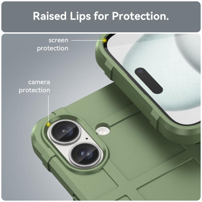 Bild 3,  iPhone 16 Plus Skal Robust Grön