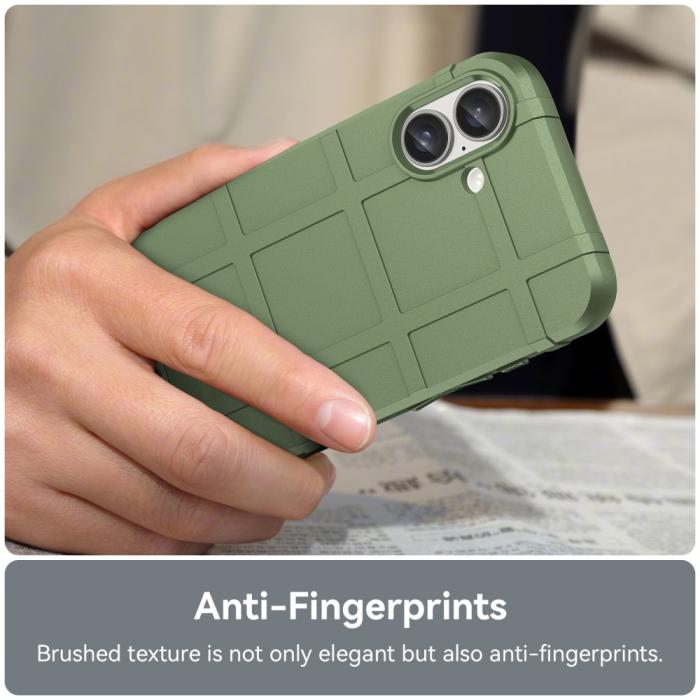 Bild 6,  iPhone 16 Plus Skal Robust Grön