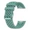  Fitbit Charge 6 / 5 Armband Silikon Ihåligt Svartaktig Grön