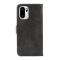  OnePlus 15R Plånboksfodral Läder Svart