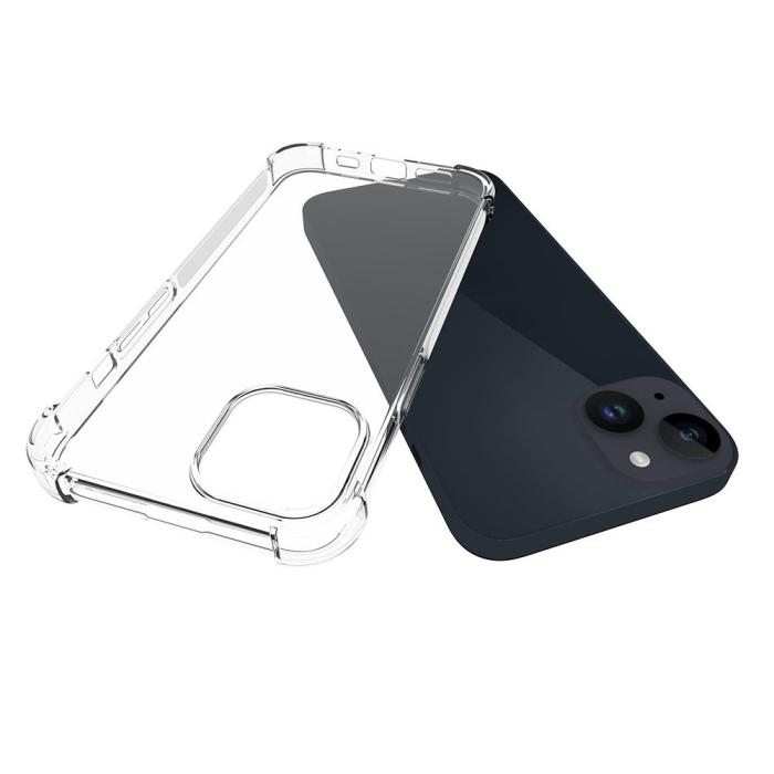Bild 2,  iPhone 15 Plus Skal Shockproof TPU Transparent