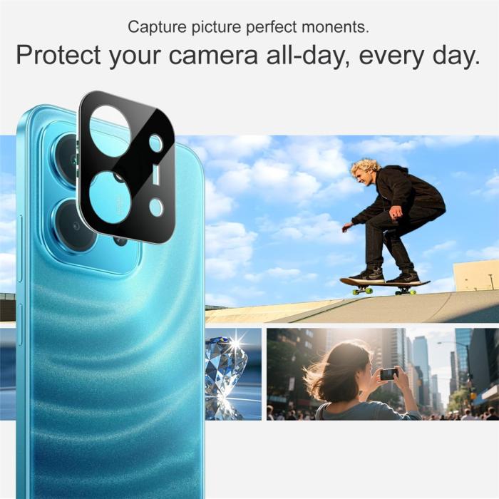 Bild 5, IMAK IMAK Xiaomi Redmi 15C Linsskydd Härdat Glas Svart