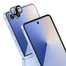 WANLONFENG WANLONFENG Galaxy Z Flip 7 Linsskydd H&auml;rdat Glas Svart
