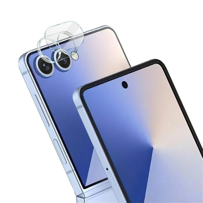 Bild 2, WANLONFENG WANLONFENG Galaxy Z Flip 7 Linsskydd Härdat Glas
