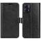  Motorola Moto G73 5G Fodral Crazy Horse Läder Svart