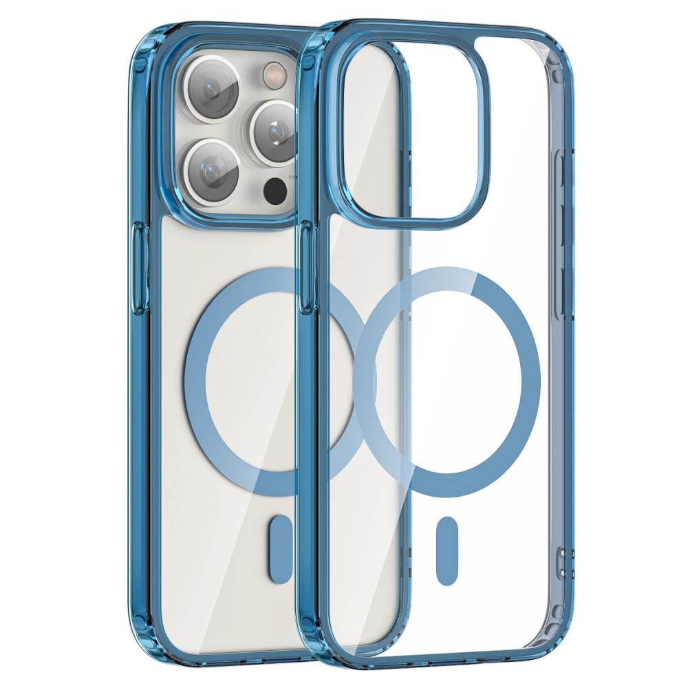 ColorPop ColorPop iPhone 15 Pro Max Skal CH MagSafe Transparent/Mörk Blå