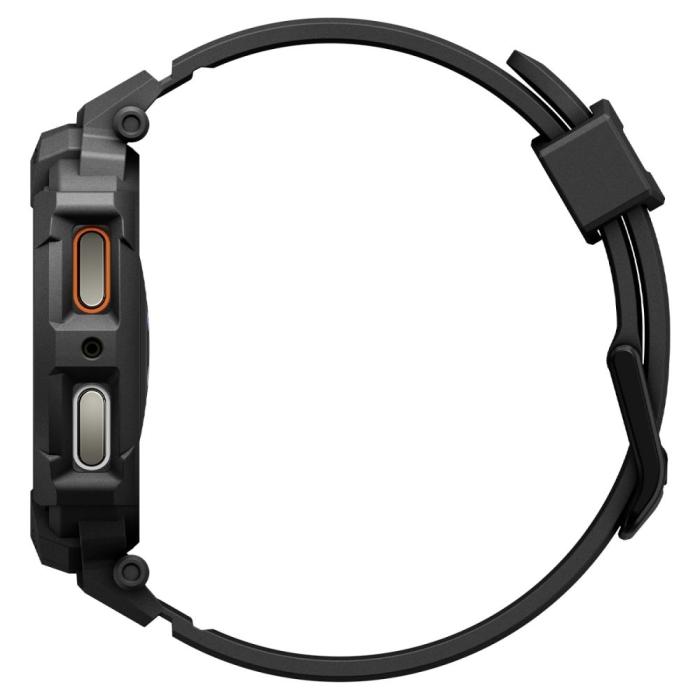 Bild 4, Spigen Spigen Galaxy Watch 8 40 mm Skal/Armband Rugged Armor 'Pro' Matt Svart
