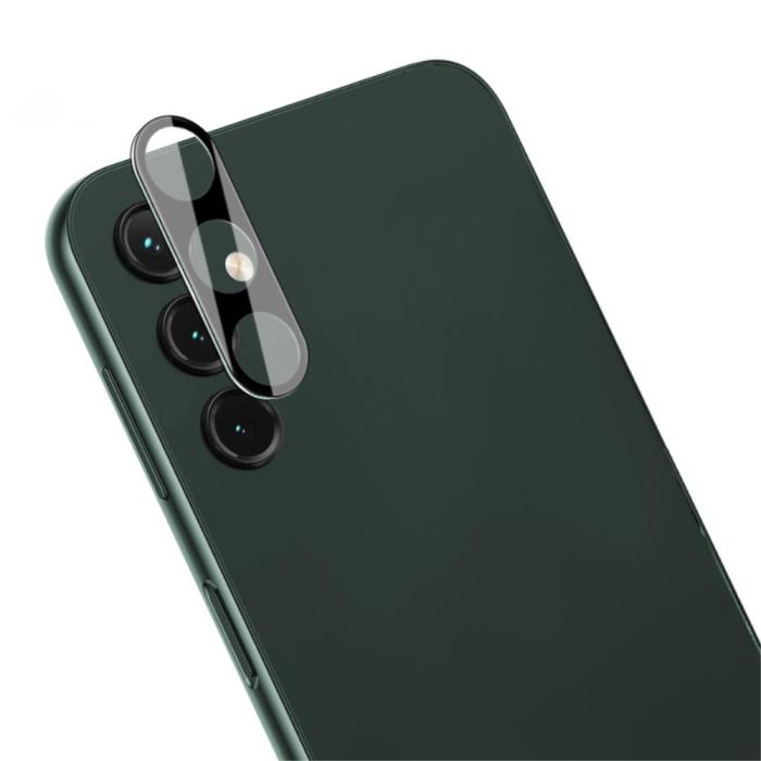 Bild 3, IMAK IMAK Galaxy A14 4G/5G Linsskydd Härdat Glas + Akryl Lock Svart