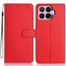  Xiaomi 17T Fodral Solid L&auml;der R&ouml;d