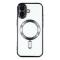  iPhone 17 Skal MagSafe Electroplated TPU Svart