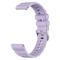  Klockarmband 18 mm Quick Release Wave Silikon Lila