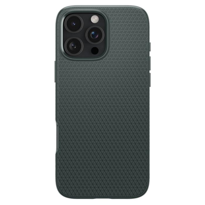 Bild 2, Spigen Spigen iPhone 16 Pro Max Skal Liquid Air Abyss Green