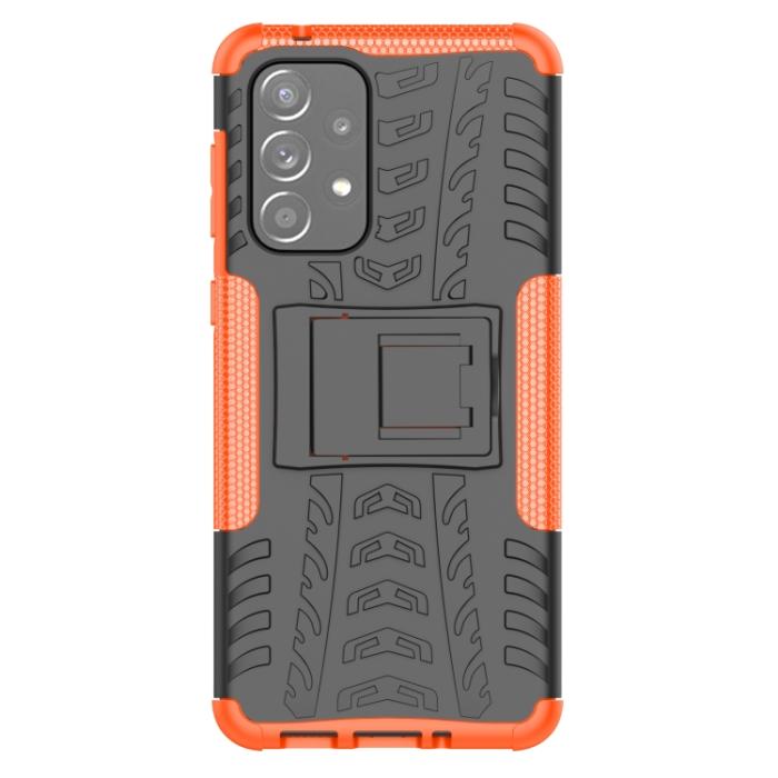 Bild 2,  Samsung Galaxy A33 5G Skal Stöttåligt med Stöd Orange