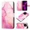  Xiaomi Redmi 10C Fodral Marmor Rosa/Guld