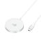 Gear Gear Trådlös Laddare Qi2 Snabbladdning 15W Silver/Aluminium