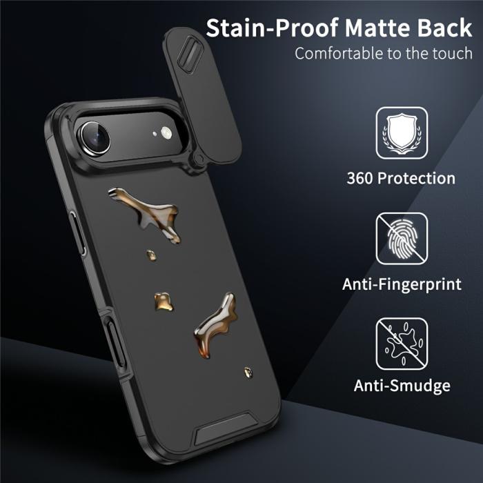 Bild 4,  iPhone Air Skal Hybrid Armor CamCover Svart