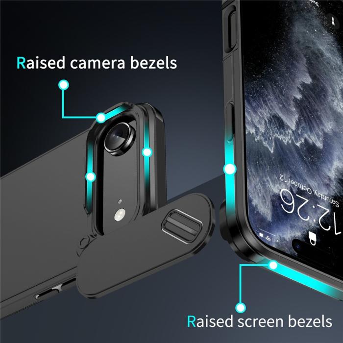 Bild 5,  iPhone Air Skal Hybrid Armor CamCover Svart