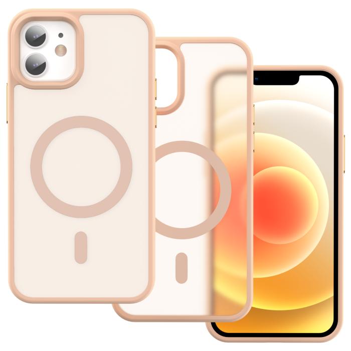 Bild 2, ColorPop ColorPop iPhone 12/12 Pro Skal CH MagSafe Matt Rosa