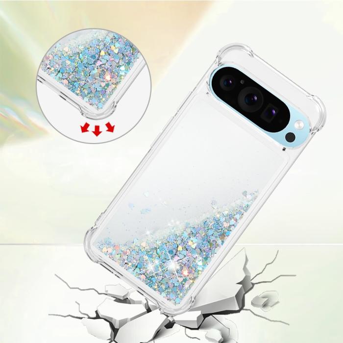 Bild 4,  Google Pixel 10 / 10 Pro Skal Glitter Quicksand Silver