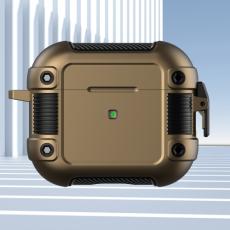  AirPods 3 Skal Shockproof Tank Hybrid Brun