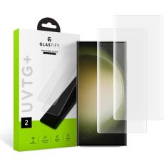 Glastify Glastify Samsung Galaxy S23 Ultra 2-PACK UV Sk&auml;rmskydd H&auml;rdat Glas