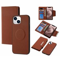  iPhone 15 Plus 2in1 Magnet Fodral Brun