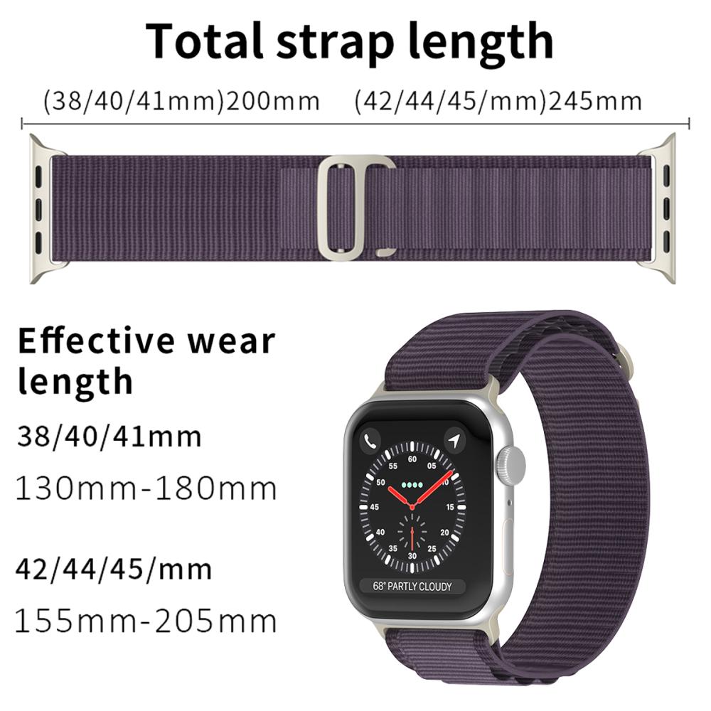 ColorPop Apple Watch 42/44/45/46/49 mm Armband Alpine Pro Loop