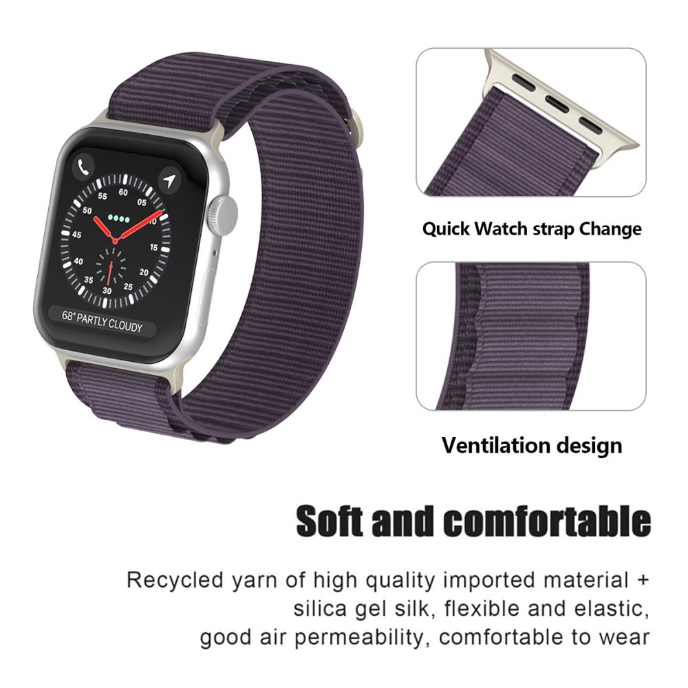 ColorPop Apple Watch 42/44/45/46/49 mm Armband Alpine Pro Loop