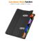  Lenovo Idea Tab Fodral Tri-Fold Läder Svart