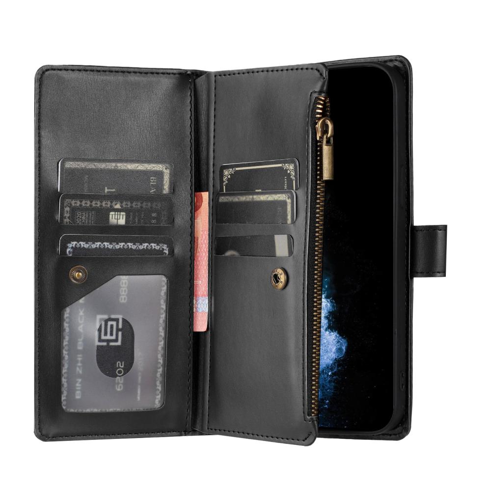  Samsung Galaxy S26 Ultra Fodral Multifunktionellt Läder Svart